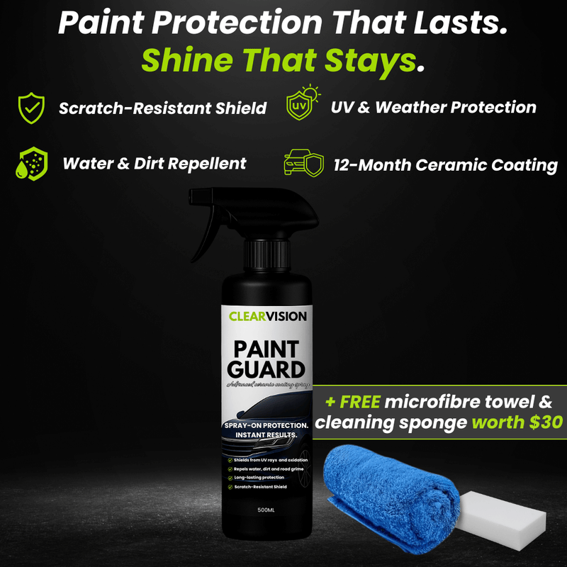ClearVision™ – PaintGuard | Ceramic Coating Spray - VIP