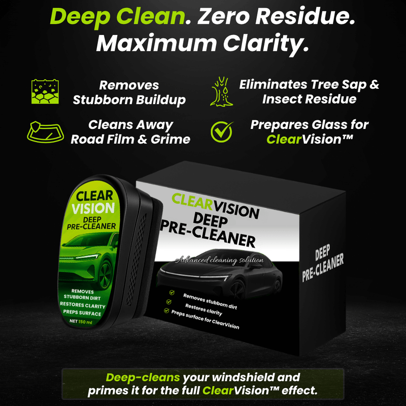 ClearVision™ – DeepClean | Advanced Pre-Cleaner for Crystal-Clear Glass - VIP